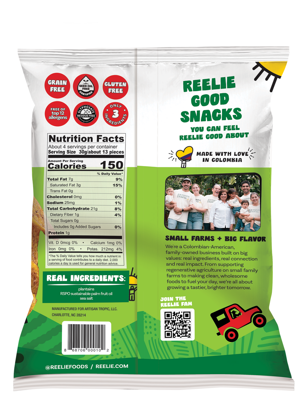 Plantain Chips - Sea Salt